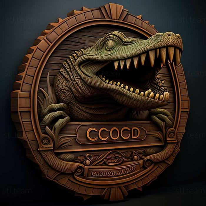 3D model Croc Legend of the Gobbos game (STL)